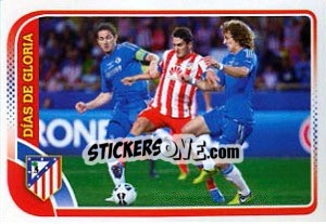 Cromo Dias De Gloria - Atletico de Madrid 2012-2013 - Panini