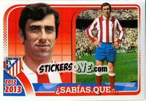 Sticker Adelardo - Atletico de Madrid 2012-2013 n. 188 - Panini