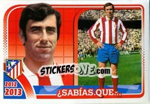 Cromo Adelardo - Atletico de Madrid 2012-2013 - Panini