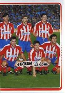 Sticker Equipos Inolvidables - Atletico de Madrid 2012-2013 - Panini