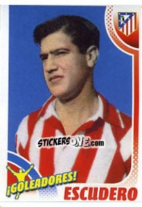 Sticker Escudero - Atletico de Madrid 2012-2013 n. 200 - Panini