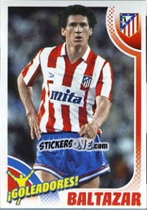 Cromo Baltazar - Atletico de Madrid 2012-2013 - Panini