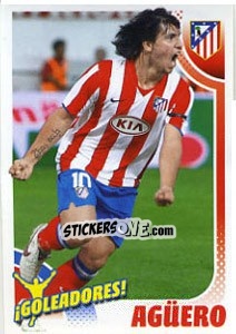 Sticker Agűero - Atletico de Madrid 2012-2013 - Panini