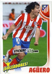 Sticker Agűero - Atletico de Madrid 2012-2013 n. 204 - Panini