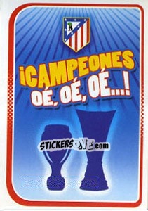 Cromo Planeta Atletico - Atletico de Madrid 2012-2013 - Panini