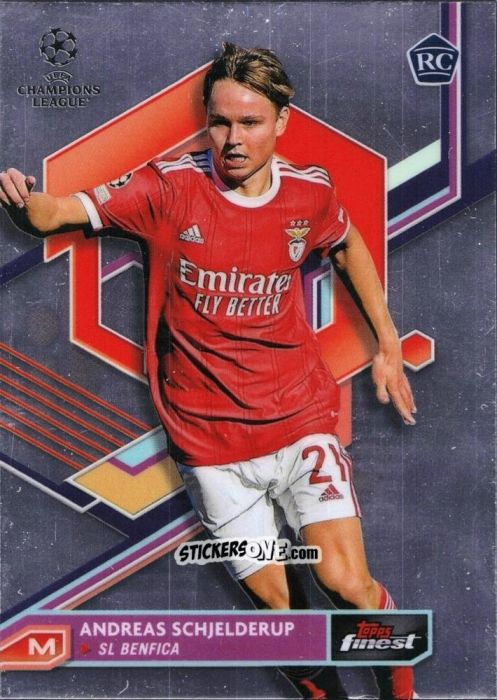 Figurina Andreas Schjelderup - Finest UEFA Champions League & Europa League 2022-2023
 n. 25 - Topps