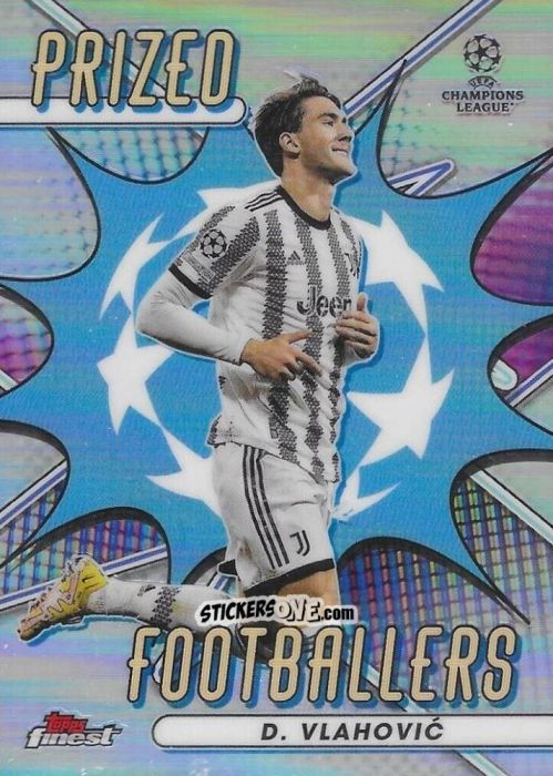 Figurina Dusan Vlahovic - Finest UEFA Champions League & Europa League 2022-2023
 n. PF-13 - Topps