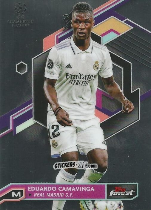 Sticker Eduardo Camavinga - Finest UEFA Champions League & Europa League 2022-2023
 n. 77 - Topps