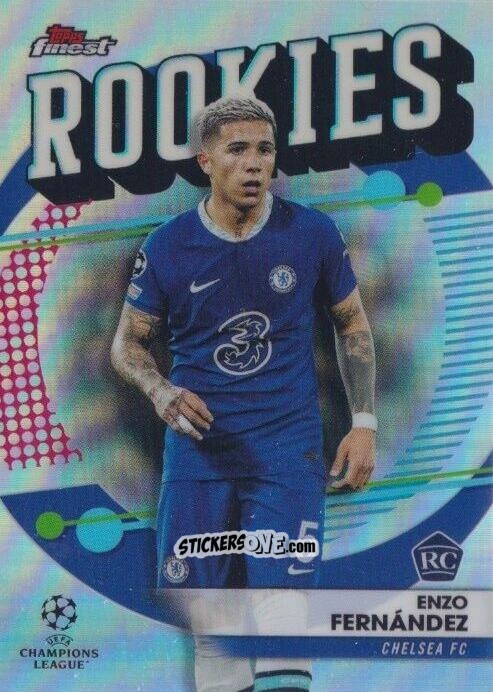 Cromo Enzo Fernandez - Finest UEFA Champions League & Europa League 2022-2023
 n. FR-5 - Topps