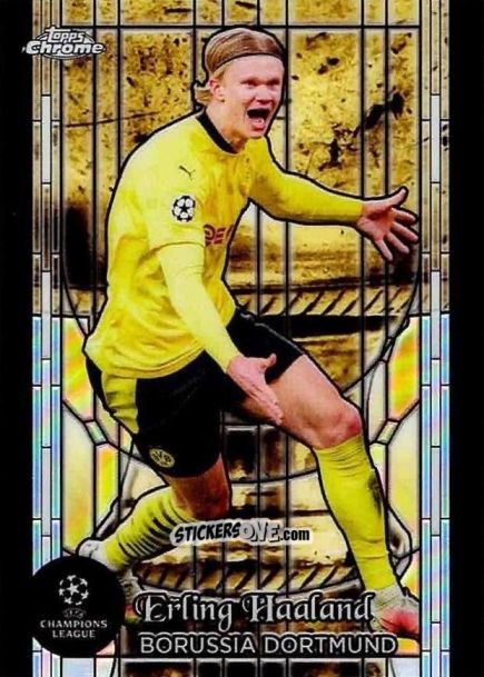 Sticker Erling Haaland - Finest UEFA Champions League & Europa League 2022-2023
 n. GL-5 - Topps