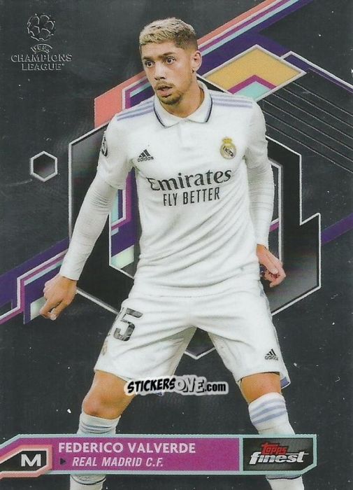 Cromo Federico Valverde - Finest UEFA Champions League & Europa League 2022-2023
 n. 106 - Topps