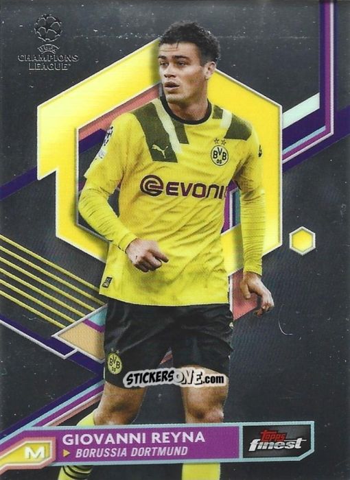 Cromo Giovanni Reyna - Finest UEFA Champions League & Europa League 2022-2023
 n. 21 - Topps