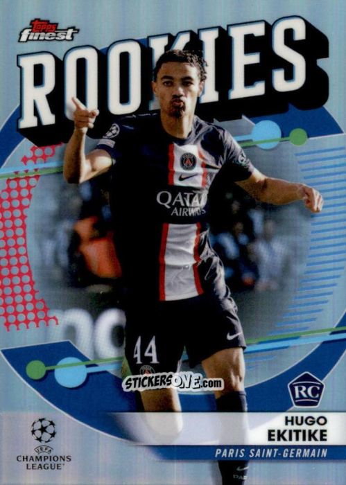 Cromo Hugo Ekitike - Finest UEFA Champions League & Europa League 2022-2023
 n. FR-8 - Topps