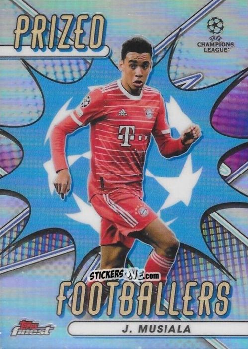 Sticker Jamal Musiala - Finest UEFA Champions League & Europa League 2022-2023
 n. PF-8 - Topps