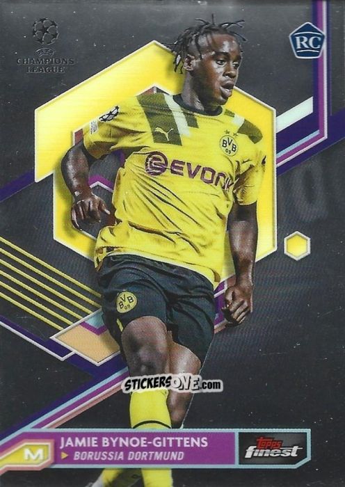 Cromo Jamie Bynoe-Gittens - Finest UEFA Champions League & Europa League 2022-2023
 n. 43 - Topps