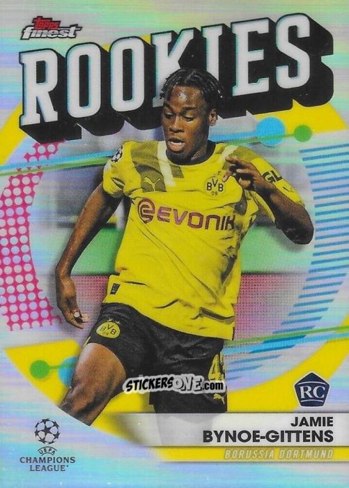 Cromo Jamie Bynoe-Gittens - Finest UEFA Champions League & Europa League 2022-2023
 n. FR-3 - Topps