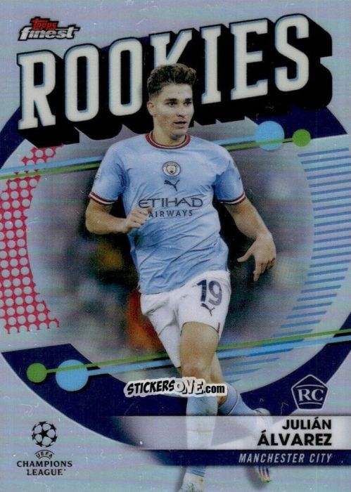 Cromo Julian Alvarez - Finest UEFA Champions League & Europa League 2022-2023
 n. FR-1 - Topps