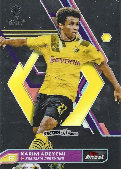 Sticker Karim Adeyemi - Finest UEFA Champions League & Europa League 2022-2023
 n. 31 - Topps