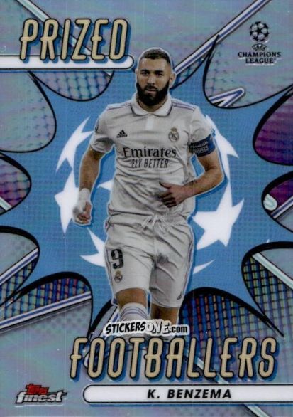 Cromo Karim Benzema - Finest UEFA Champions League & Europa League 2022-2023
 n. PF-18 - Topps