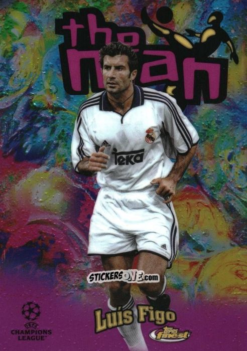 Sticker Luis Figo - Finest UEFA Champions League & Europa League 2022-2023
 n. FTM-5 - Topps