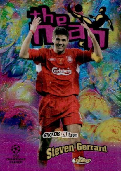 Cromo Steven Gerrard - Finest UEFA Champions League & Europa League 2022-2023
 n. FTM-3 - Topps