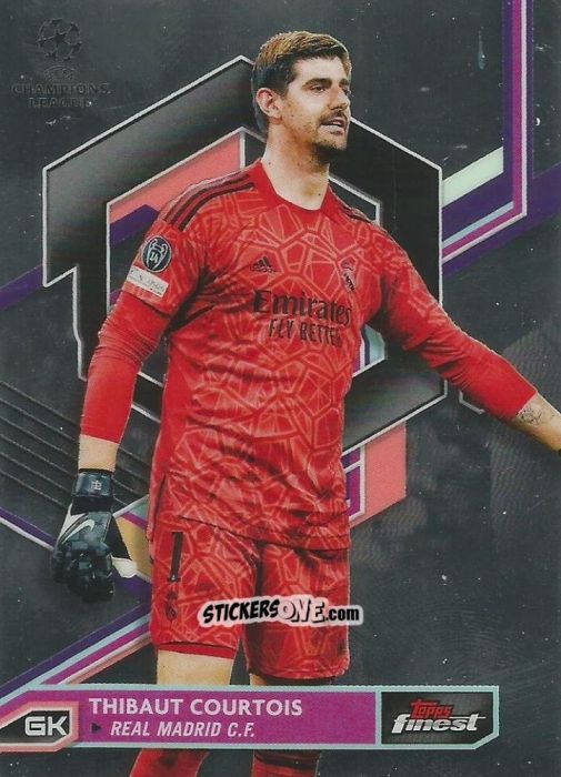 Sticker Thibaut Courtois - Finest UEFA Champions League & Europa League 2022-2023
 n. 81 - Topps