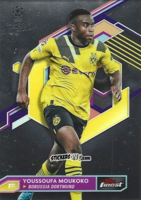 Cromo Youssoufa Moukoko - Finest UEFA Champions League & Europa League 2022-2023
 n. 7 - Topps