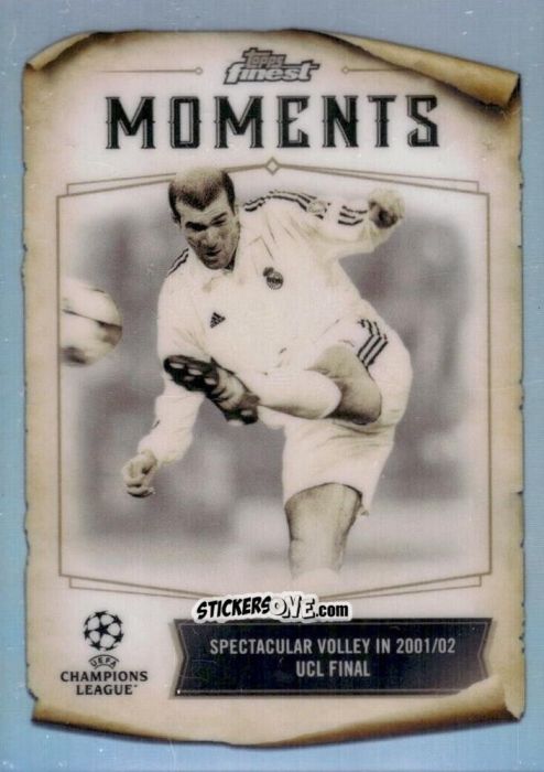 Cromo Zinedine Zidane - Finest UEFA Champions League & Europa League 2022-2023
 n. FM-4 - Topps