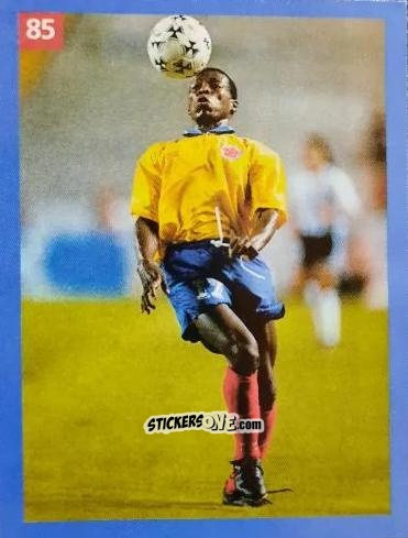 Sticker Faustino Hernan Asprilla - Las Estrellas del Mundo 1994
 n. 85 - EL MUNDO DEPORTIVO