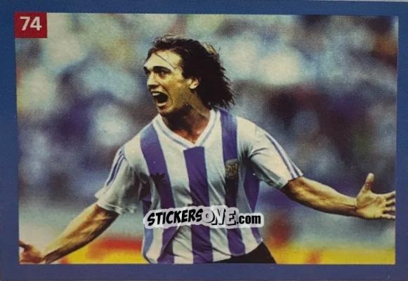 Sticker Gabriel Omar Batistuta - Las Estrellas del Mundo 1994
 n. 74 - EL MUNDO DEPORTIVO