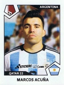 Sticker Acuña - World Cup Story 1998-2022 n. 266 - BOYCOL