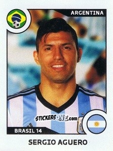 Sticker Agüero - World Cup Story 1998-2022 n. 216 - BOYCOL