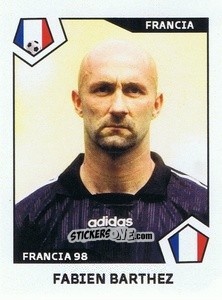Sticker Barthez - World Cup Story 1998-2022 n. 83 - BOYCOL