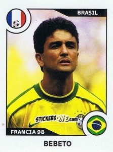 Sticker Bebeto - World Cup Story 1998-2022 n. 105 - BOYCOL