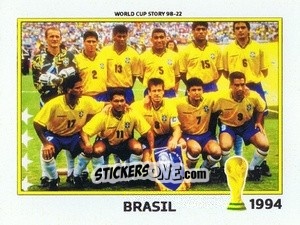 Sticker Brasil 1994 - World Cup Story 1998-2022 n. 68 - BOYCOL