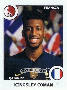 Sticker Coman - World Cup Story 1998-2022 n. 286 - BOYCOL