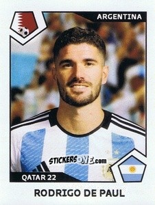 Sticker De paul - World Cup Story 1998-2022 n. 272 - BOYCOL