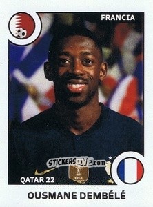 Sticker Dembele - World Cup Story 1998-2022 n. 291 - BOYCOL