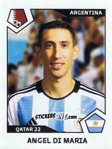 Sticker Di Maria - World Cup Story 1998-2022 n. 274 - BOYCOL