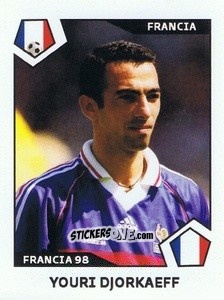 Sticker Djorkaeff - World Cup Story 1998-2022 n. 87 - BOYCOL