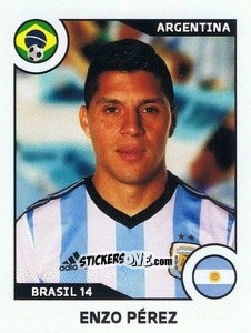 Sticker Enzo Perez - World Cup Story 1998-2022 n. 211 - BOYCOL