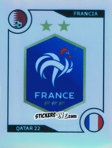 Sticker Francia 2022 - World Cup Story 1998-2022 n. 16 - BOYCOL