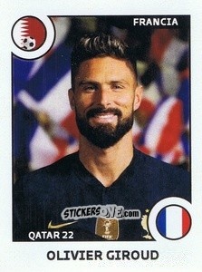 Sticker Giroud - World Cup Story 1998-2022 n. 289 - BOYCOL