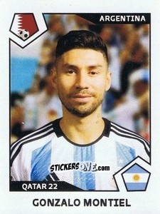 Sticker Gonzalo Montiel - World Cup Story 1998-2022 n. 270 - BOYCOL