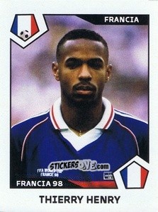 Sticker Henry - World Cup Story 1998-2022 n. 93 - BOYCOL
