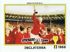 Sticker Inlglaterra 1966 - World Cup Story 1998-2022 n. 54 - BOYCOL