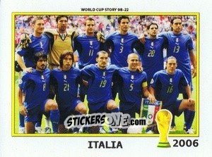 Sticker Italia 2006 - World Cup Story 1998-2022 n. 74 - BOYCOL