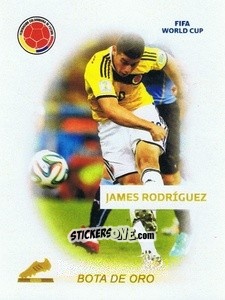Sticker James Rodriguez 2014 - World Cup Story 1998-2022 n. 21 - BOYCOL