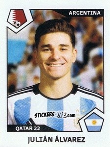 Sticker Julian Alvarez - World Cup Story 1998-2022 n. 275 - BOYCOL