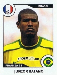 Sticker Junior Baiano - World Cup Story 1998-2022 n. 106 - BOYCOL